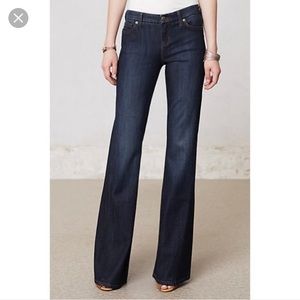 Anthropologie Level 99 Newport wideleg jeans 30